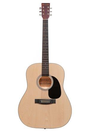 Belear K-610NAT Vega 41 Inch Natural Dreadnought Acoustic Guitar